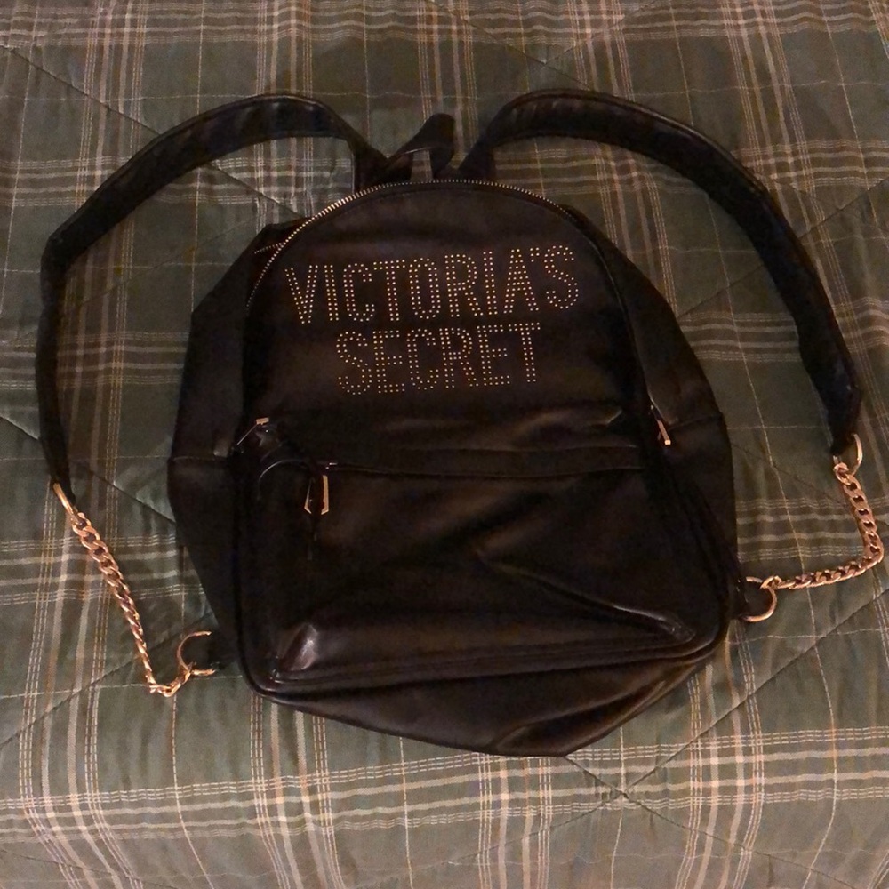 Leather backpack Victoria’s Secret